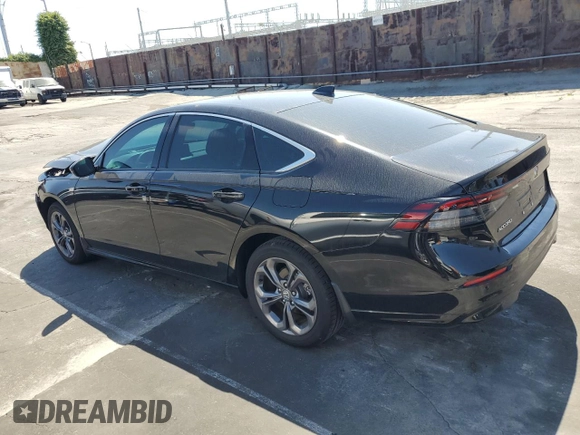 2023 Honda Accord EX-L with VIN 1HGCY2F6XPA066641, listed as a Copart auction lot 53861405 with 7,390 mi miles and Salvage title. Bid and sale history available at DreamBid. Image 2.