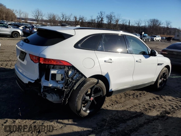 2020 Jaguar F-Pace 25t Premium with VIN SADCJ2FX5LA628990, listed as a Copart auction lot 43416995 with 102,799 mi miles and Salvage Title. Bid and sale history available at DreamBid. Image 3.