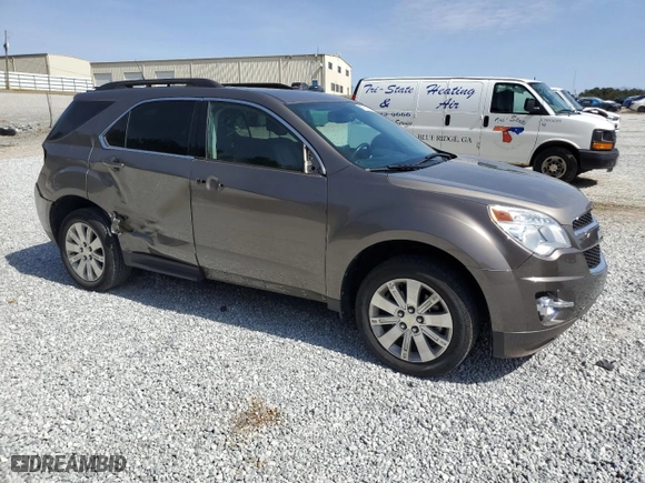 2011 Chevrolet Equinox LT w/2LT with VIN 2CNFLPE51B6450101, listed as a Copart auction lot 47741765 with 56,147 mi miles and Salvage Title. Bid and sale history available at carsss.com. Image 4.