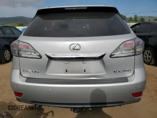 2010 Lexus RX 350 with VIN 2T2ZK1BA6AC033990, listed as a Copart auction lot 53587265 with 0 mi miles and Salvage Title. Bid and sale history available at carsss.com. Image 6.