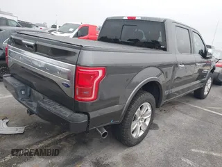 2017 Ford F-150 XL with VIN 1FTEW1EG0HFC20814, listed as a IAAI auction lot 41140772 with 74,651 mi miles. Bid and sale history available at carsss.com. Image 4.