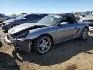2005 Porsche Boxster with VIN WP0CA29805S710462, listed as a Copart auction lot 71631854 with 62,783 mi miles and Salvage Title. Bid and sale history available at carsss.com. Image 1.