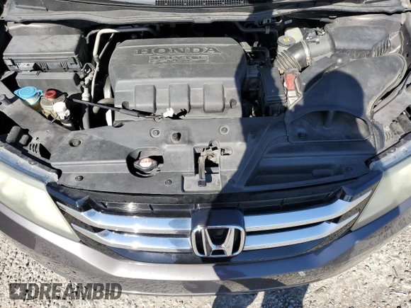 2015 Honda Odyssey EX-L with VIN 5FNRL5H66FB102871, listed as a Copart auction lot 49320715 with 169,650 mi miles and Salvage Title. Bid and sale history available at DreamBid. Image 12.