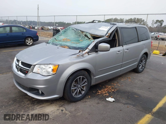 2017 Dodge Grand Caravan SXT with VIN 2C4RDGCG9HR677157, listed as a IAAI auction lot 41470342 with 66,611 mi miles and . Bid and sale history available at DreamBid. Image 20.