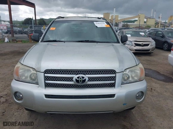 2006 Toyota Highlander Hybrid with VIN JTEDW21A160001634, listed as a IAAI auction lot 41899340 with 1 mi miles. Bid and sale history available at carsss.com. Image 12.