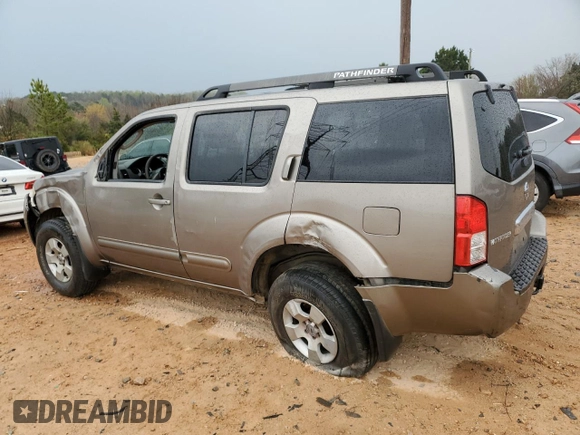 2006 Nissan Pathfinder SE z VIN 5N1AR18W46C638490, wystawiony jako Copart lot #49821735 z przebiegiem 233 063 mil mil oraz Szkoda całkowita • Salvage title. Historia ofert i sprzedaży dostępna na DreamBid. Obrazek 2.
