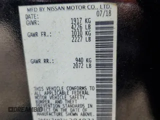 2018 Nissan Altima SV with VIN 1N4AL3AP3JC294931, listed as a Copart auction lot 54270335 with 98,490 mi miles and Salvage Title. Bid and sale history available at DreamBid. Image 12.