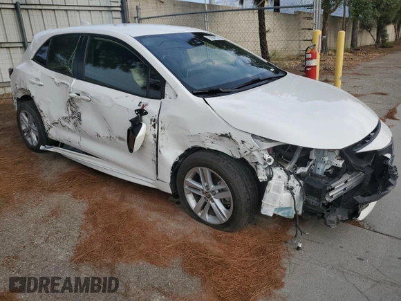 2022 Toyota Corolla Hatchback SE with VIN JTND4MBE6N3190149, listed as a Copart auction lot 66313594 with 47,069 mi miles and Salvage Title. Bid and sale history available at carsss.com. Image 4.