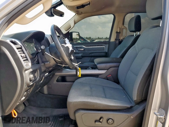 2020 Ram 1500 Lone Star with VIN 1C6SRFFT6LN116210, listed as a Copart auction lot 61764385 with 92,640 mi miles and Salvage title. Bid and sale history available at DreamBid. Image 7.