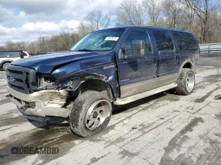 2004 Ford Excursion Eddie Bauer with VIN 1FMSU45P74ED41183, listed as a Copart auction lot 51973575 with 175,632 mi miles and Salvage Title. Bid and sale history available at DreamBid. Image 1.