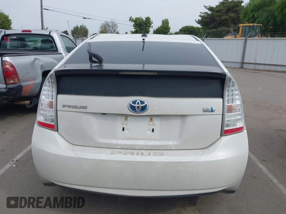 2011 Toyota Prius I with VIN JTDKN3DU3B0311577, listed as a IAAI auction lot 42126386 with 165,567 mi miles. Bid and sale history available at carsss.com. Image 16.