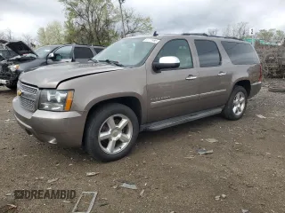 2012 Chevrolet Suburban LTZ with VIN 1GNSCKE07CR202068, listed as a Copart auction lot 51771495 with 257,988 mi miles and Salvage Title. Bid and sale history available at carsss.com. Image 1.