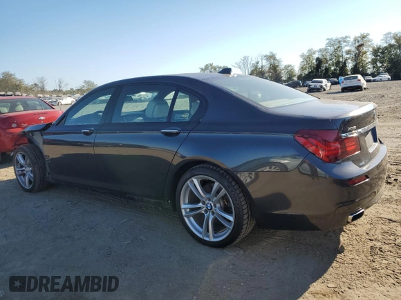 2013 BMW 7 Series 740Li xDrive с VIN WBAYF4C5XDDE23991, выставлен на аукционе Copart как лот 76542464 с пробегом 53 293 миль миль и Списание • Salvage title. История ставок и продаж доступна на DreamBid. Изображение 2.