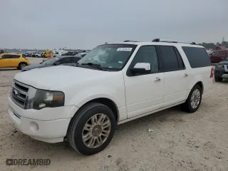 2011 Ford Expedition EL Limited with VIN 1FMJK1K55BEF25845, listed as a Copart auction lot 81760624 with 165,670 mi miles and Clean Title. Bid and sale history available at carsss.com. Image 1.