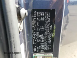 2013 Kia Sportage LX z VIN KNDPBCA29D7459647, wystawiony jako Copart lot #50081725 z przebiegiem 125 855 mil mil oraz Szkoda całkowita • Salvage title. Historia ofert i sprzedaży dostępna na DreamBid. Obrazek 13.