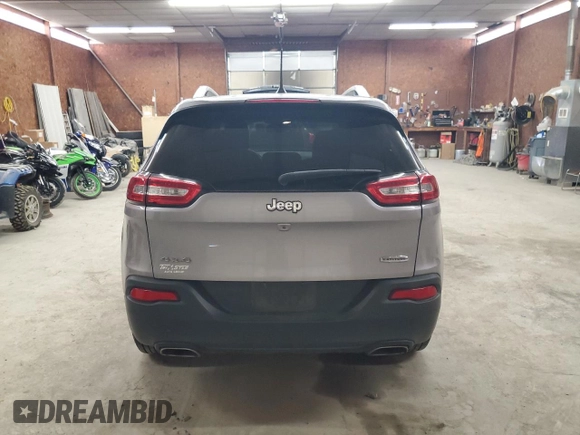 2018 Jeep Cherokee Latitude Plus with VIN 1C4PJMLX0JD562938, listed as a Copart auction lot 60708745 with 65,998 mi miles and Salvage title. Bid and sale history available at DreamBid. Image 6.