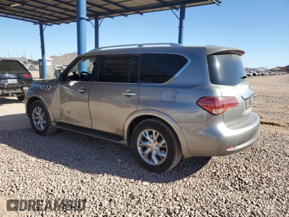 2013 Infiniti QX56 with VIN JN8AZ2NE8D9041878, listed as a Copart auction lot 81520064 with 138,103 mi miles and Clean Title. Bid and sale history available at carsss.com. Image 2.