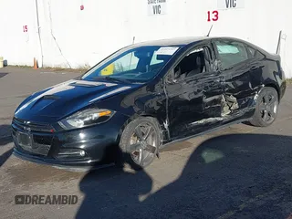 2016 Dodge Dart GT with VIN 1C3CDFEB7GD607826, listed as a IAAI auction lot 41523293 with 134,636 mi miles. Bid and sale history available at carsss.com. Image 18.