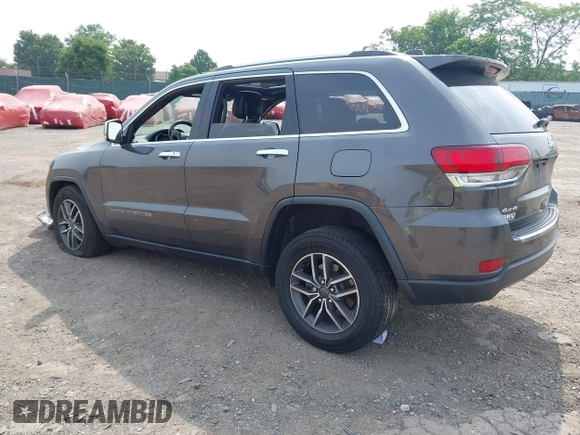 2020 Jeep Grand Cherokee Limited z VIN 1C4RJFBG3LC427063, wystawiony jako IAAI lot #42501552 z przebiegiem 45 186 mil mil oraz . Historia ofert i sprzedaży dostępna na DreamBid. Obrazek 3.