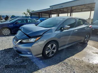 2020 Nissan LEAF SV z VIN 1N4AZ1CP0LC306942, wystawiony jako Copart lot #59512515 z przebiegiem 20 131 mil mil oraz Szkoda całkowita • Salvage title. Historia ofert i sprzedaży dostępna na DreamBid. Obrazek 1.