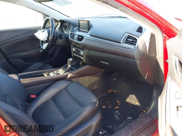 2016 Mazda 6 i Grand Touring with VIN JM1GJ1W51G1443203, listed as a IAAI auction lot 41247354 with 144,840 mi miles. Bid and sale history available at carsss.com. Image 5.