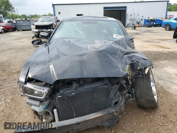 2012 Dodge Charger RT with VIN 2C3CDXCT3CH302984, listed as a Copart auction lot 54577455 with 108,670 mi miles and Salvage Title. Bid and sale history available at DreamBid. Image 5.