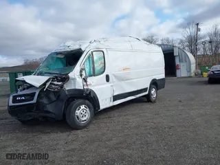 2021 Ram ProMaster Cargo Van with VIN 3C6MRVJG6ME558343, listed as a IAAI auction lot 40711607 with 20,686 mi miles. Bid and sale history available at carsss.com. Image 16.