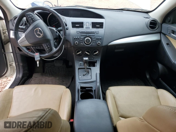 2012 Mazda 3 i Grand Touring with VIN JM1BL1M88C1693159, listed as a Copart auction lot 56068295 with 90,669 mi miles and Salvage title. Bid and sale history available at DreamBid. Image 8.