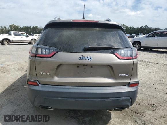 2019 Jeep Cherokee Latitude with VIN 1C4PJMCX5KD193754, listed as a Copart auction lot 45904625 with 83,807 mi miles and Salvage Title. Bid and sale history available at carsss.com. Image 6.