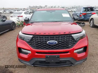 2023 Ford Explorer ST with VIN 1FM5K8GC4PGA77112, listed as a IAAI auction lot 41827620 with 11,608 mi miles. Bid and sale history available at carsss.com. Image 13.