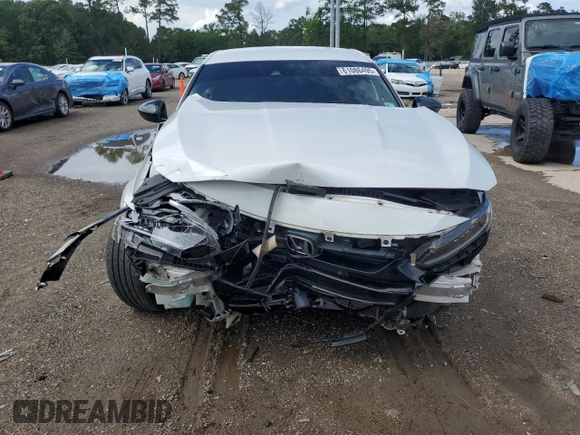 2021 Honda Accord Sport with VIN 1HGCV1F32MA099721, listed as a Copart auction lot 61086495 with 82,218 mi miles and Salvage title. Bid and sale history available at DreamBid. Image 5.