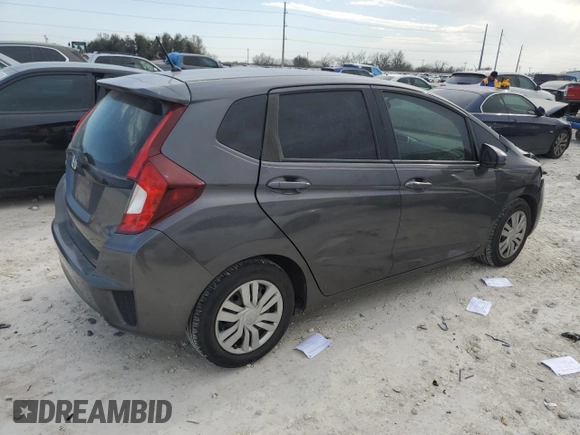 2016 Honda Fit LX with VIN JHMGK5H58GX040574, listed as a Copart auction lot 48634155 with 61,020 mi miles and Salvage Title. Bid and sale history available at carsss.com. Image 3.