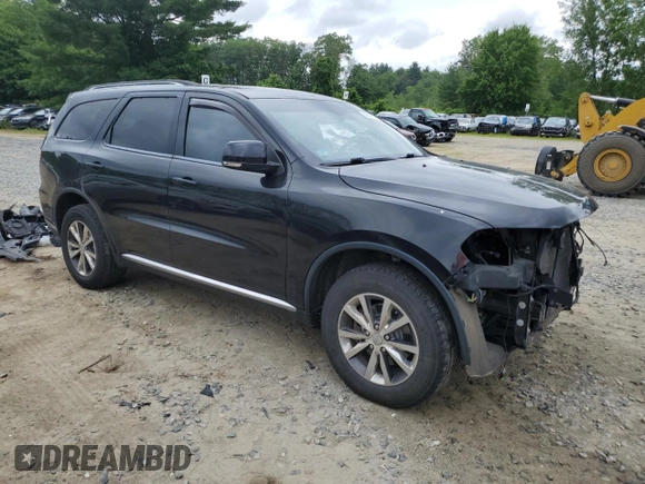 2016 Dodge Durango Limited with VIN 1C4RDJDG9GC484347, listed as a Copart auction lot 60903955 with 112,601 mi miles and Salvage title. Bid and sale history available at DreamBid. Image 4.