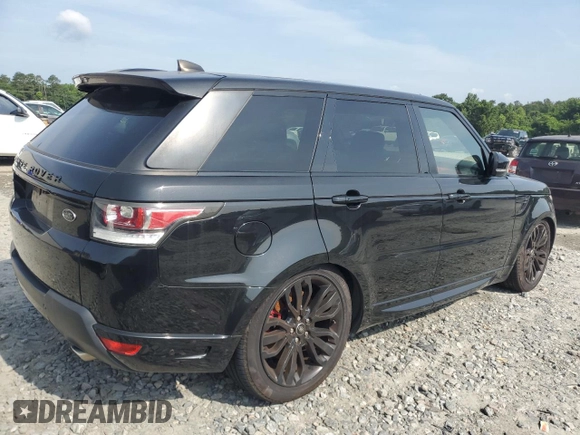 2017 Land Rover Range Rover Sport HSE Dynamic with VIN SALWV2FV1HA678202, listed as a Copart auction lot 59913095 with 133,877 mi miles and Clean title. Bid and sale history available at DreamBid. Image 3.
