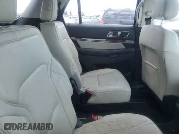 2017 Ford Explorer Platinum with VIN 1FM5K8HT1HGD78629, listed as a Copart auction lot 60538845 with 78,722 mi miles and Salvage title. Bid and sale history available at DreamBid. Image 10.