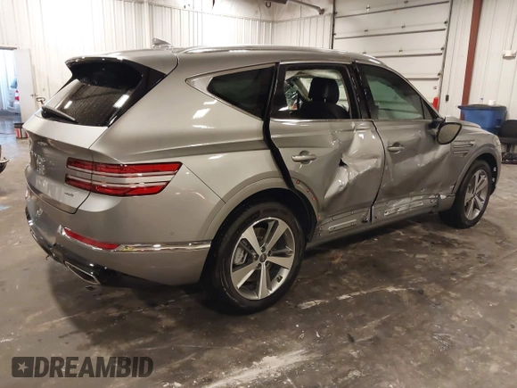 2023 Genesis GV80 z VIN KMUHBDSB4PU130267, wystawiony jako IAAI lot #42495630 z przebiegiem 23 892 mil mil oraz . Historia ofert i sprzedaży dostępna na DreamBid. Obrazek 4.
