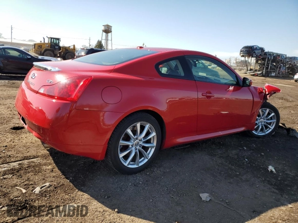 2013 Infiniti G37 x with VIN JN1CV6EL0DM980397, listed as a Copart auction lot 52187235 with 100,220 mi miles and Salvage Title. Bid and sale history available at carsss.com. Image 3.