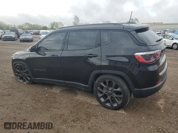 2021 Jeep Compass 80th Anniversary с VIN 3C4NJDEB0MT554314, выставлен на аукционе Copart как лот 56563225 с пробегом 39 655 миль миль и Списание • Salvage title. История ставок и продаж доступна на DreamBid. Изображение 2.