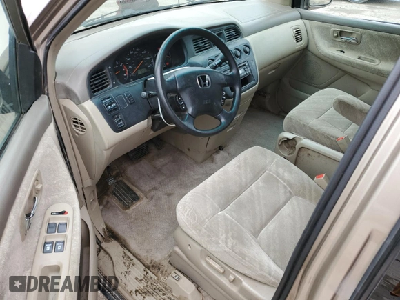 2004 Honda Odyssey EX with VIN 5FNRL186X4B127827, listed as a Copart auction lot 51602565 with 182,127 mi miles and Salvage Title. Bid and sale history available at DreamBid. Image 8.