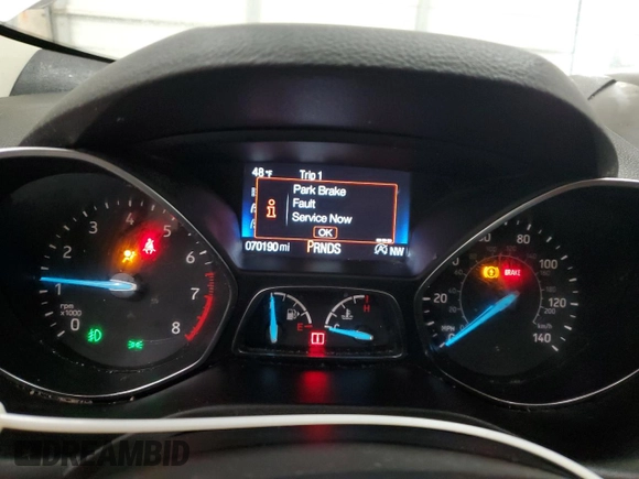 2019 Ford Escape Titanium с VIN 1FMCU0J94KUA44606, выставлен на аукционе Copart как лот 51790035 с пробегом 70 190 миль миль и На запчасти • Non repairable. История ставок и продаж доступна на DreamBid. Изображение 9.