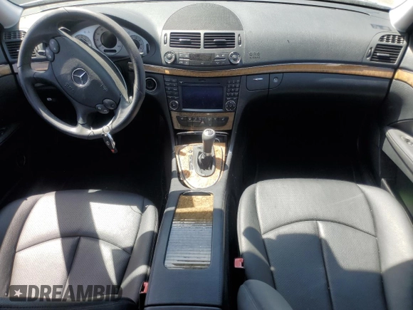 2009 Mercedes-Benz E-Class Luxury 3.5L with VIN WDBUF56X39B425021, listed as a Copart auction lot 53400295 with 0 mi miles and Clean Title. Bid and sale history available at carsss.com. Image 8.