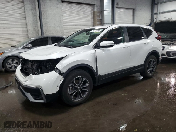 2020 Honda CR-V EX with VIN 5J6RW2H53LL043956, listed as a Copart auction lot 58778545 with 30,487 mi miles and Salvage title. Bid and sale history available at DreamBid. Image 1.
