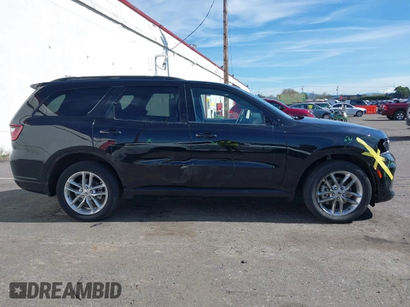 2024 Dodge Durango GT with VIN 1C4RDJDG0RC207475, listed as a IAAI auction lot 41880873 with 26,891 mi miles and . Bid and sale history available at DreamBid. Image 14.
