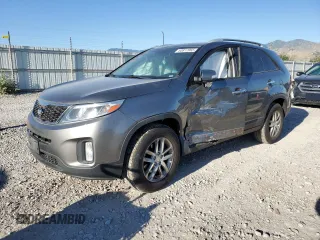 2015 Kia Sorento LX with VIN 5XYKTCA62FG553241, listed as a Copart auction lot 63817065 with 183,606 mi miles and Salvage title. Bid and sale history available at DreamBid. Image 1.