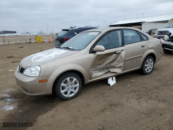 2005 Suzuki Forenza S with VIN KL5JD56Z75K158557, listed as a Copart auction lot 44987285 with 66,988 mi miles and Salvage Title. Bid and sale history available at carsss.com. Image 1.