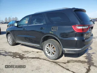 2018 Dodge Durango SXT with VIN 1C4RDJAGXJC176938, listed as a Copart auction lot 50998715 with 109,915 mi miles and Salvage Title. Bid and sale history available at DreamBid. Image 2.
