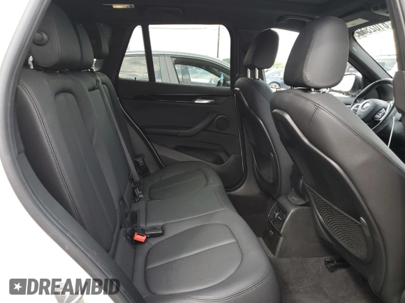 2019 BMW X1 xDrive28i with VIN WBXHT3C59K5L90317, listed as a Copart auction lot 61028125 with 46,789 mi miles and Salvage title. Bid and sale history available at DreamBid. Image 11.