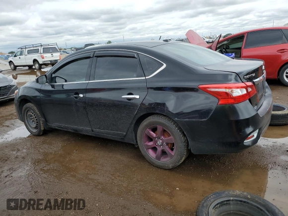 2017 Nissan Sentra SV with VIN 3N1AB7APXHY233990, listed as a Copart auction lot 59626525 with 100,069 mi miles and Salvage title. Bid and sale history available at DreamBid. Image 2.