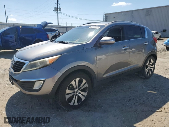 2011 Kia Sportage EX with VIN KNDPC3A22B7057611, listed as a Copart auction lot 52966515 with 133,133 mi miles and Salvage Title. Bid and sale history available at carsss.com. Image 1.