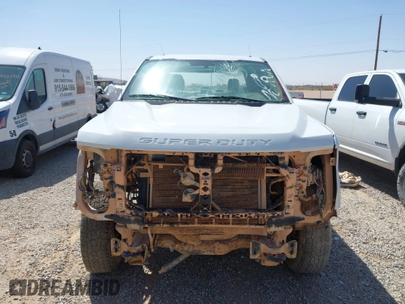 2019 Ford Super Duty F-250 SRW XL with VIN 1FD7W2B61KEF57849, listed as a IAAI auction lot 42026983 with 1 mi miles. Bid and sale history available at carsss.com. Image 12.